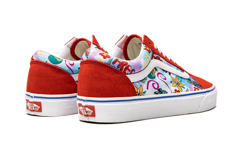 Vans Old Skool Low “RED/WHITE/BLUE” (VN0A5KRFB62)