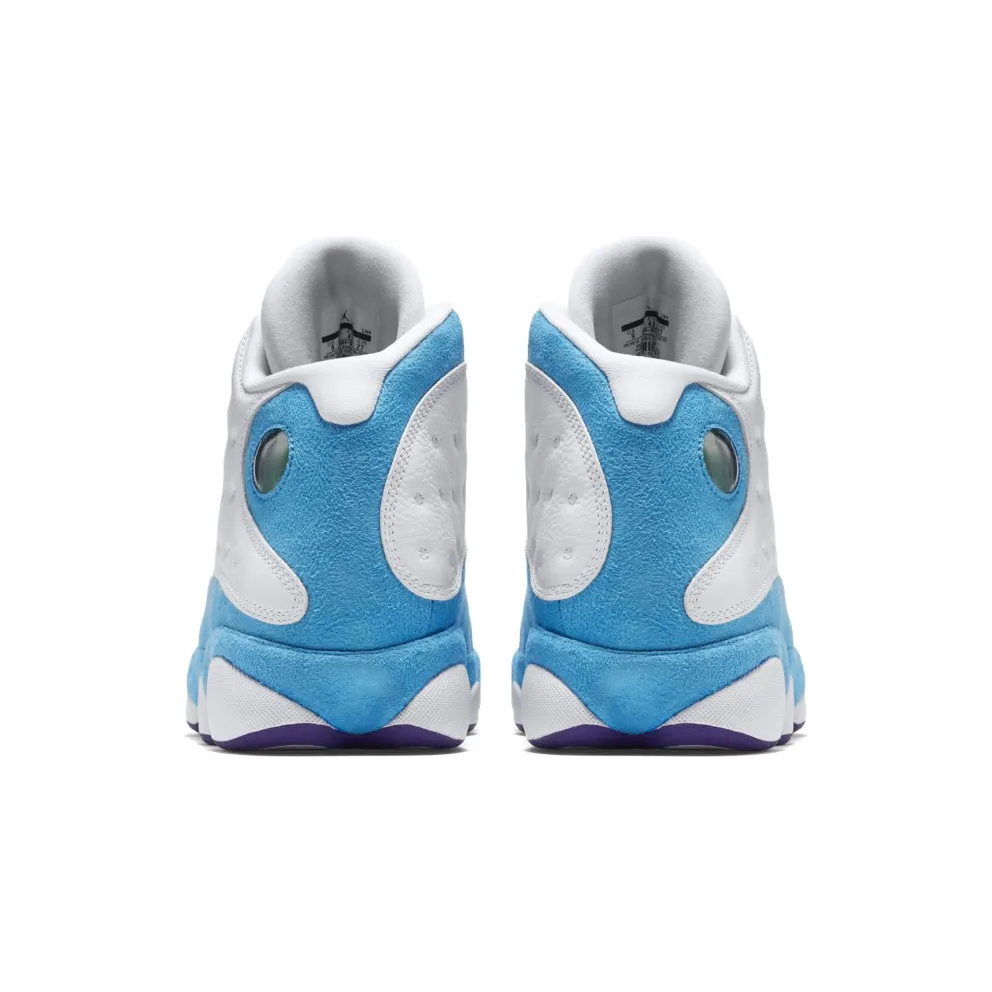 Jordan 13 Retro Chris Paul Home White/India Blue/Purple Campus (807504-107)