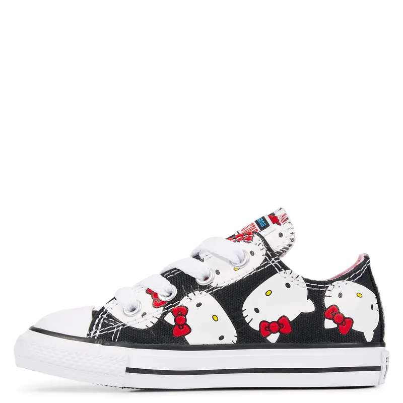 Converse Chuck Taylor All-Star Ox Hello Kitty Black (TD) Black/Prism Pink-White (762949C)