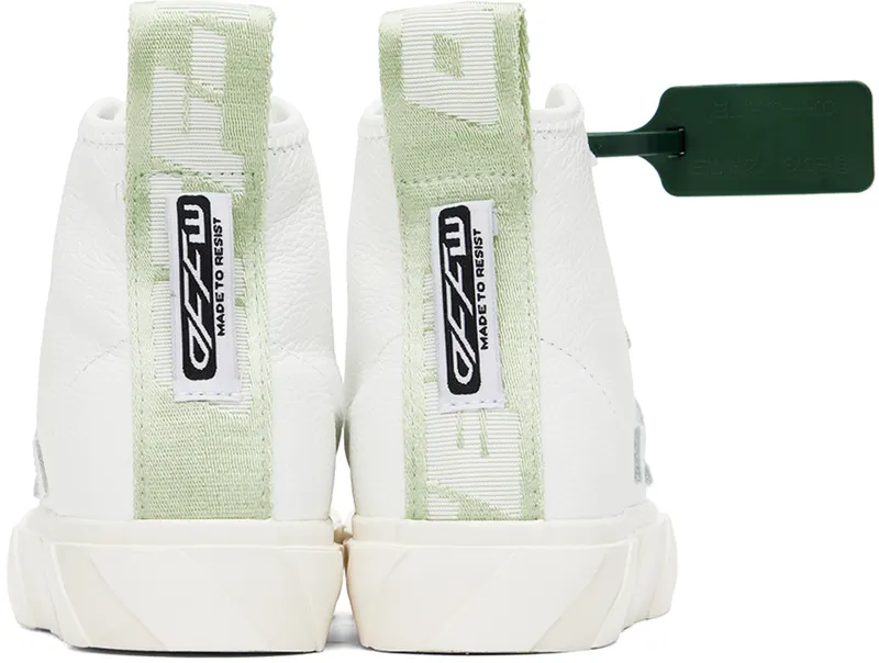 Off-White Mid Top Vulcanized “White” (OWIA195F22LEA0010101)