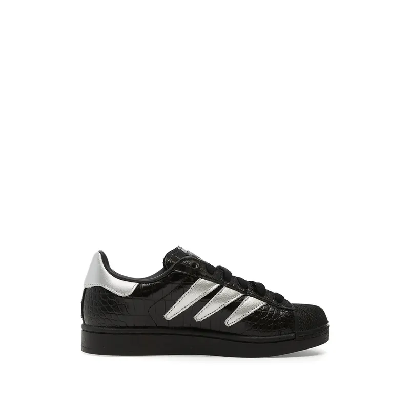 Adidas Superstar II Silver-tone Stripes “Black/Silver” (HQ9303)