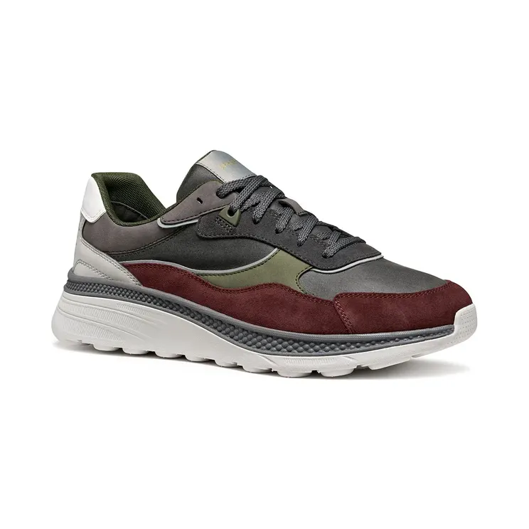 Geox Spherica “Anthracite / Bordeaux” (U56HUA0CQ22C1EA7)