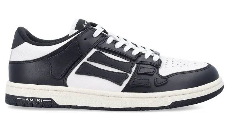AMIRI Skel Top Low Black White (2024) (AWFOSR1034-099)