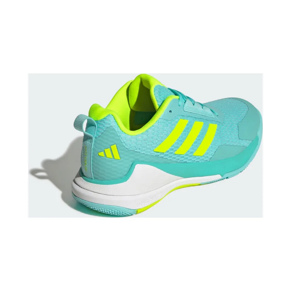 adidas Novaflight 2 Indoor Flash Aqua Lucid Lemon (JR9569)