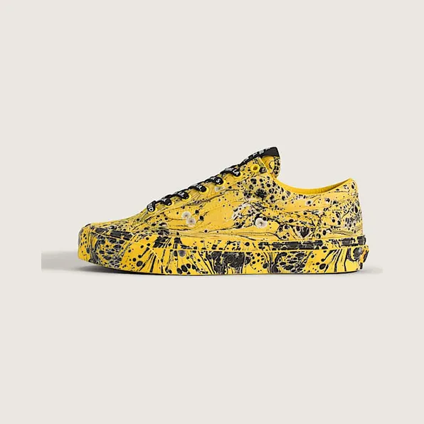 Vans Old Skool 36 S.R. Studio LA. CA. Black Yellow (VN000EEKFAS)