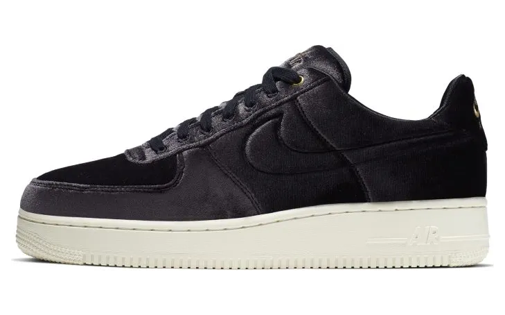 Nike Air Force 1 Low Premium 3 Velour Black