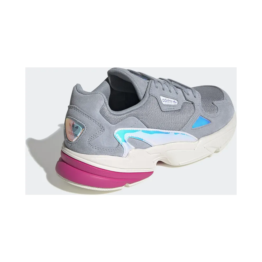 adidas Falcon Light Grey (W) Light Grey/Chalk White/Real Magenta (EG2676)