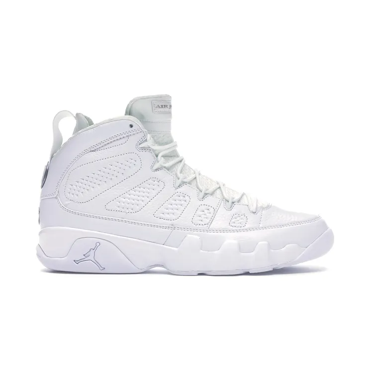 Air Jordan 9 Retro ’25th Anniversary’ White/Metallic Silver (302370-104)