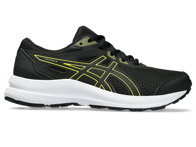 Asics Contend 8 Gs Black/Bright Yellow (1014A259.009)
