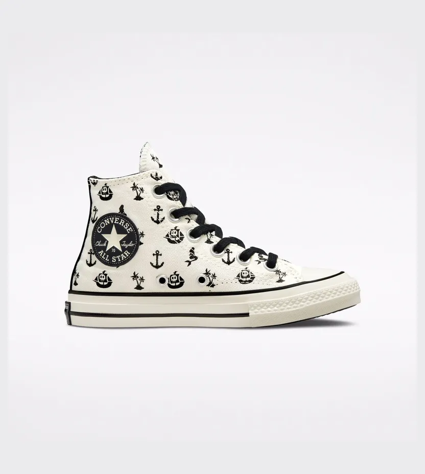 Converse Chuck 70 Pirates Egret/zwart/egret (372743C)