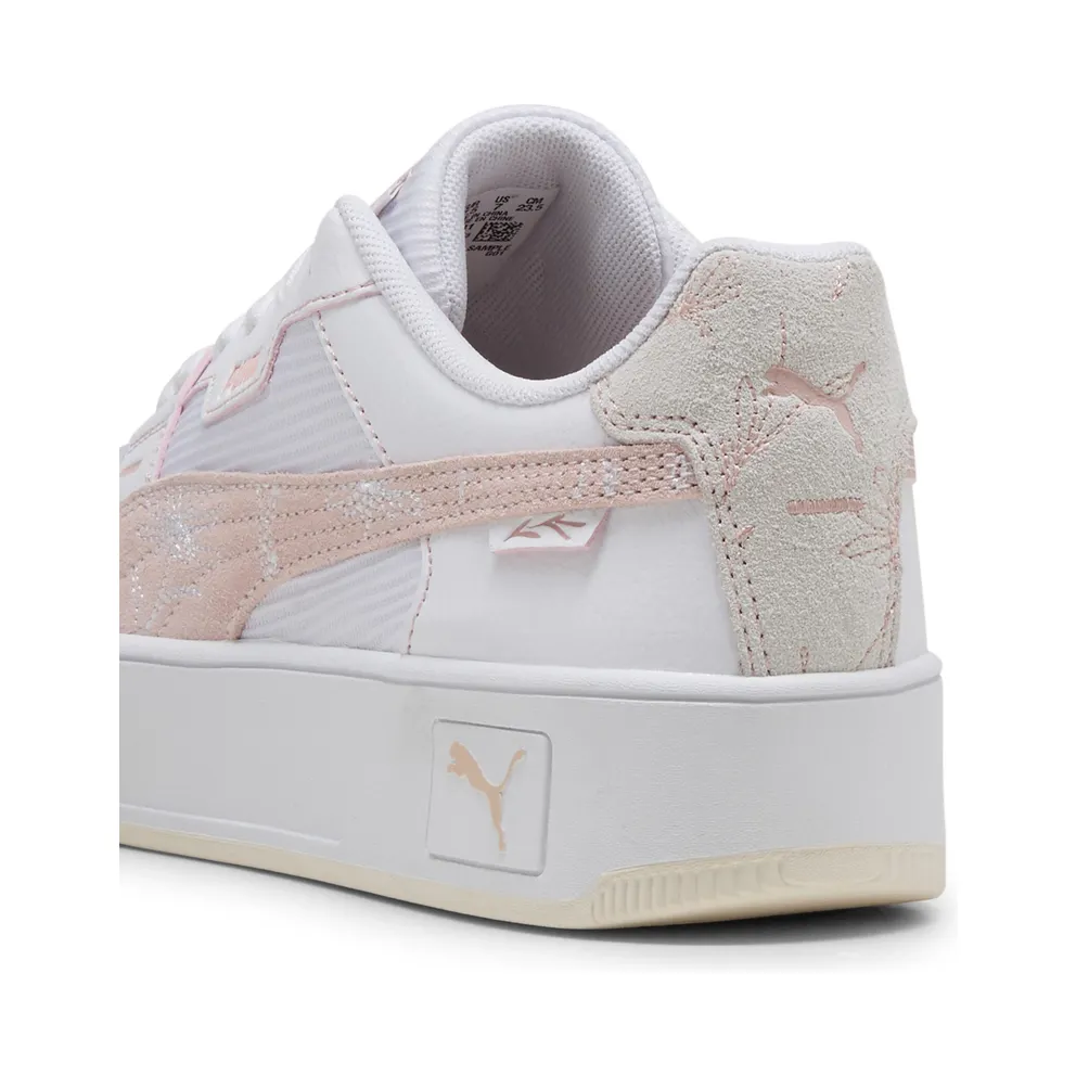 Puma Carina Street Lux Crafted Flowers “Puma White / Rose Quartz” (400403_01)