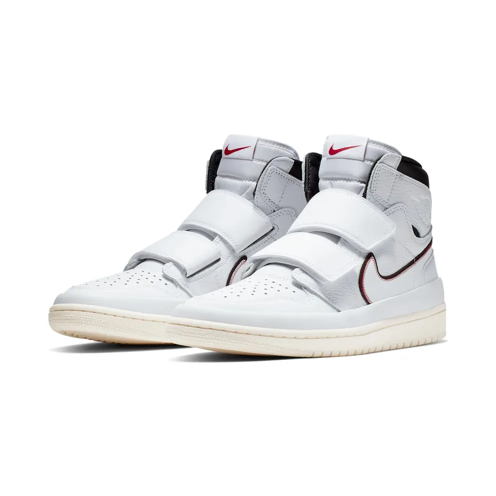 Jordan 1 Retro High Double Strap White Black Sail White/Black-Sail-White (AQ7924-101)