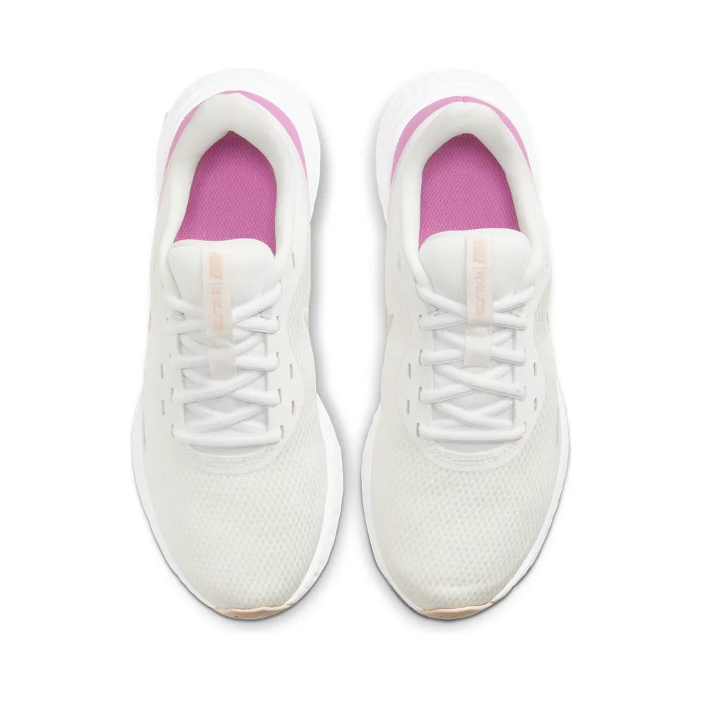 Nike Revolution 5 Summit White (W) Summit White/Fire Pink/Washed Coral (BQ3207-103)