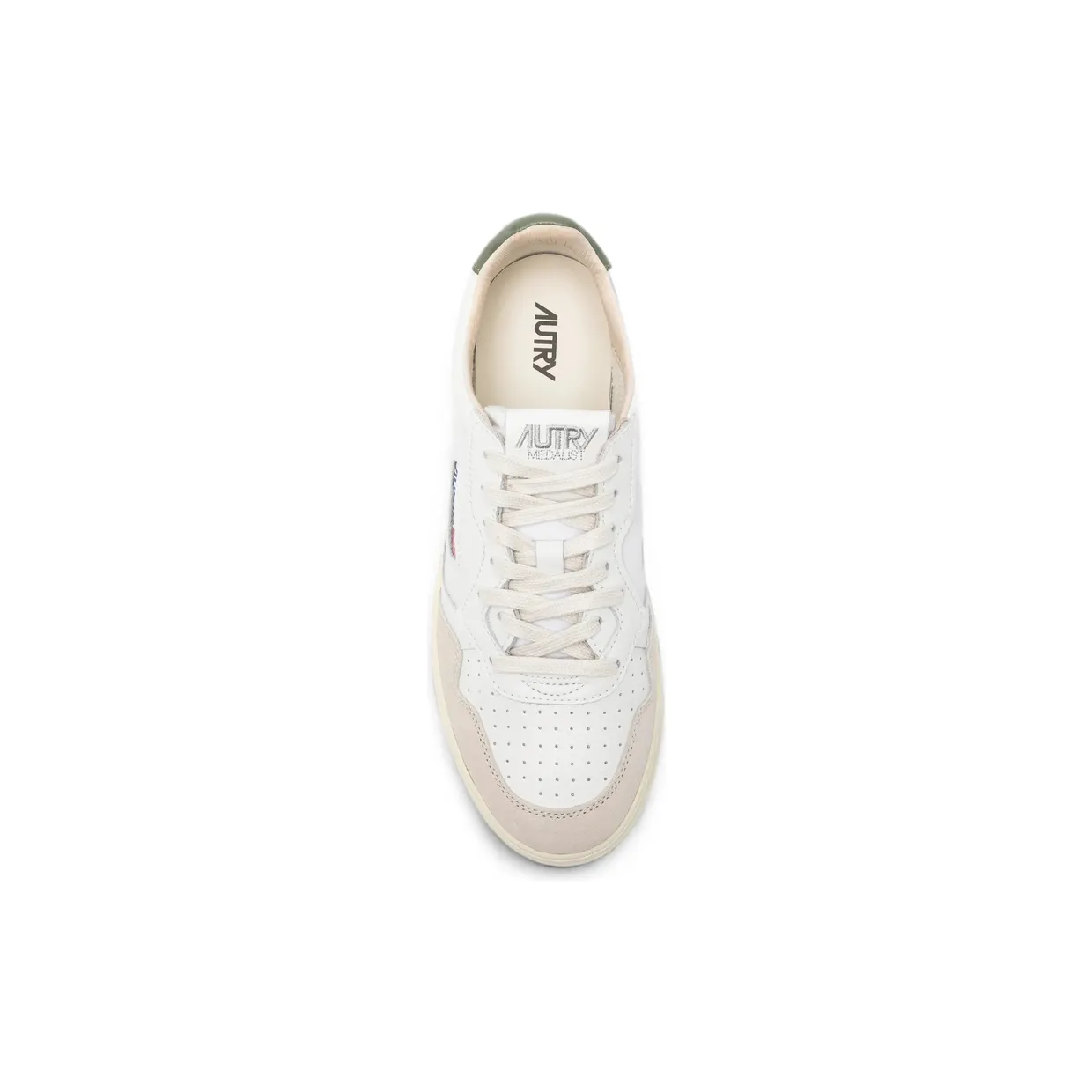 Autry Medalist Suede-panel “White/Neutrals” (AULM LS17) (3)