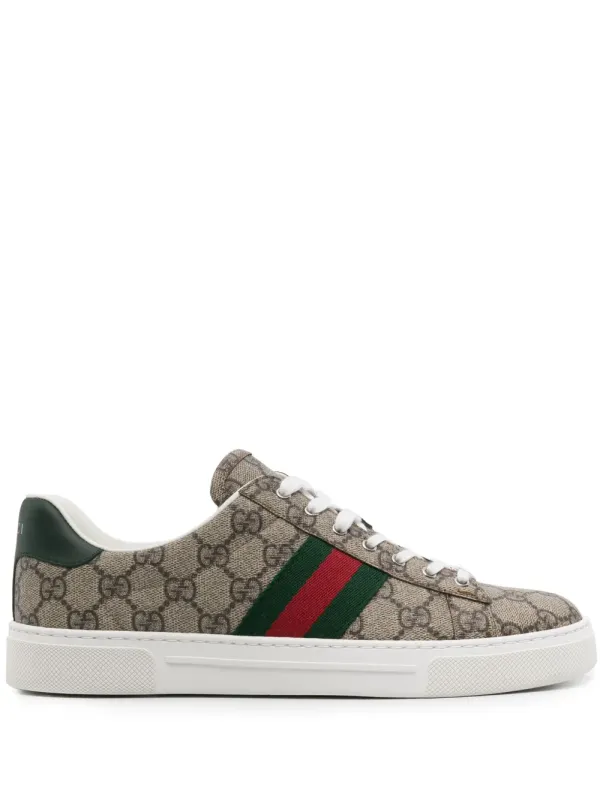 Gucci Ace with monogram – Beige (760774FACMZ)