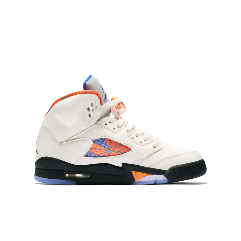 Jordan 5 Retro International Flight (GS) Sail/Racer Blue-Cone-Black (440888-148)