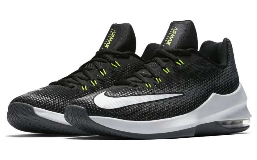 Nike Air Max Infuriate Low Black Volt Cool Grey