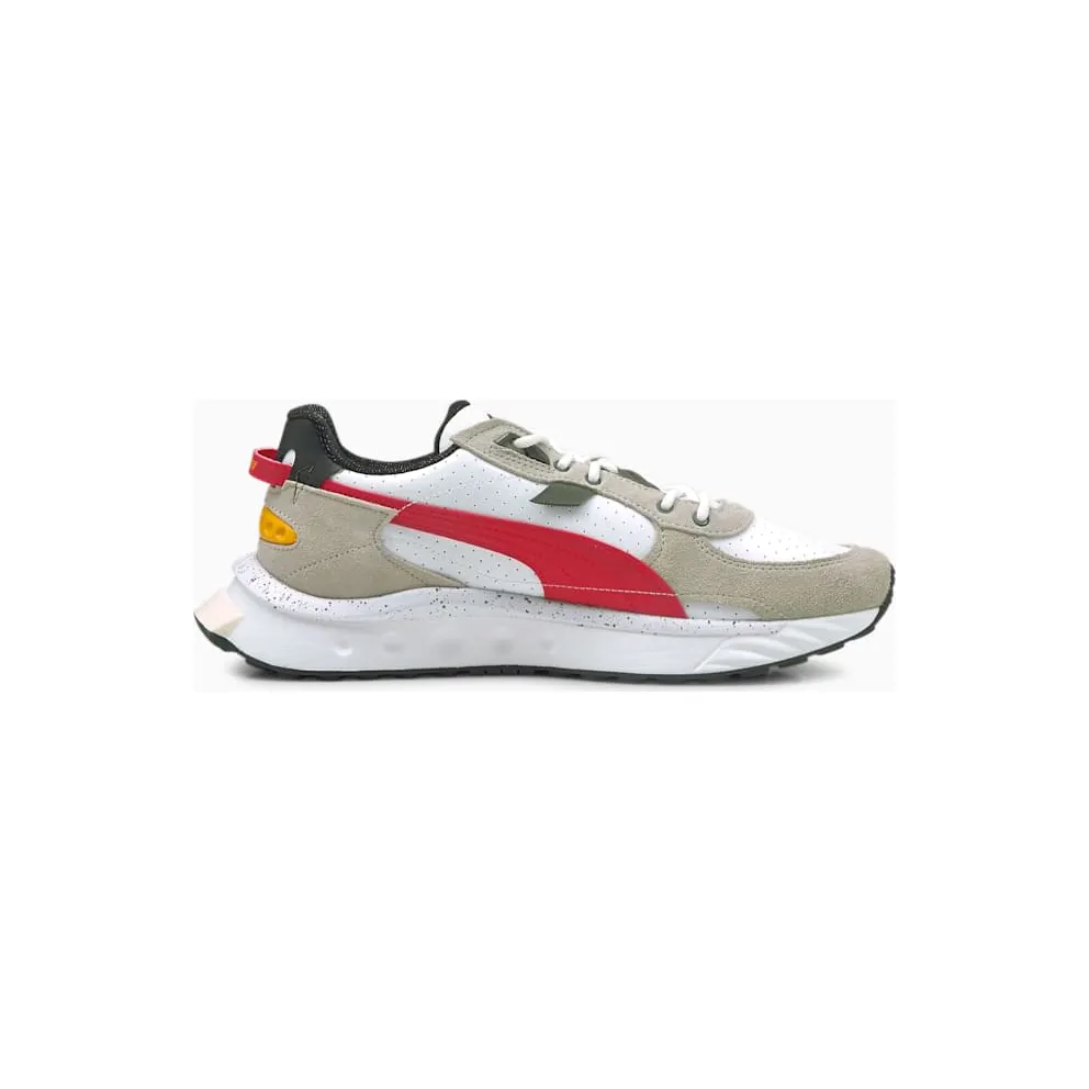 Puma Scuderia Ferrari Wild Rider Weiß/Grau/Rot (306937-02)