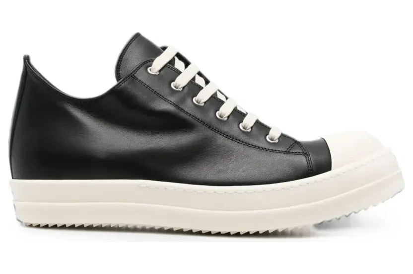 Rick Owens Sneakers mit Schnürung – Schwarz (RU02F4891LVSH)