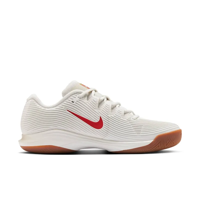 Nike Court Air Zoom Vapor 12 HC Summit White Phantom Gum Medium Brown Binary Blue (FV5552-100)