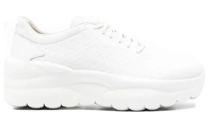 Geox Sneakers mit Schnürung – Weiß (D551FB00085C1000)