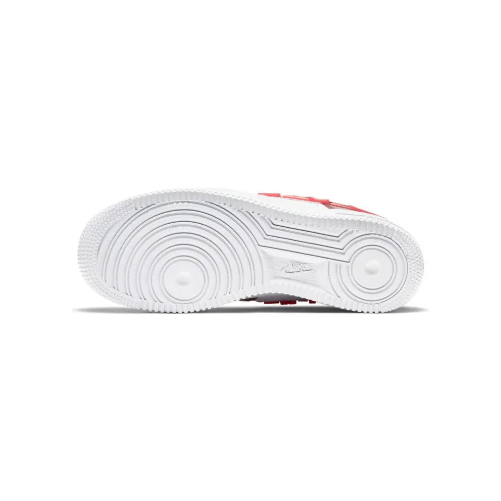 Nike Air Force 1 Low Love for All (W) White/Dark Red-Red (CV8482-600)