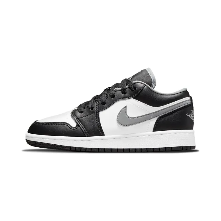 Jordan 1 Low Black White Grey (GS) “Black / White / Particle Grey” (553560-040)