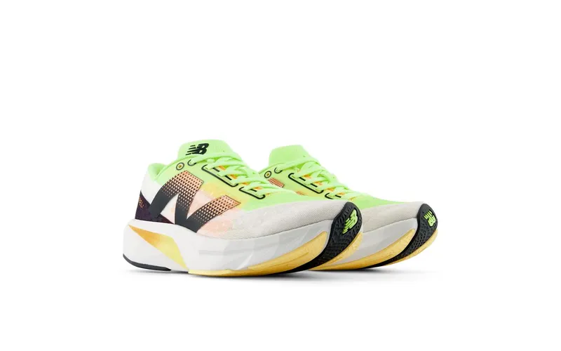 New Balance FuelCell Rebel v4 Bleached Lime Glo Hot Mango (MFCXLL4)
