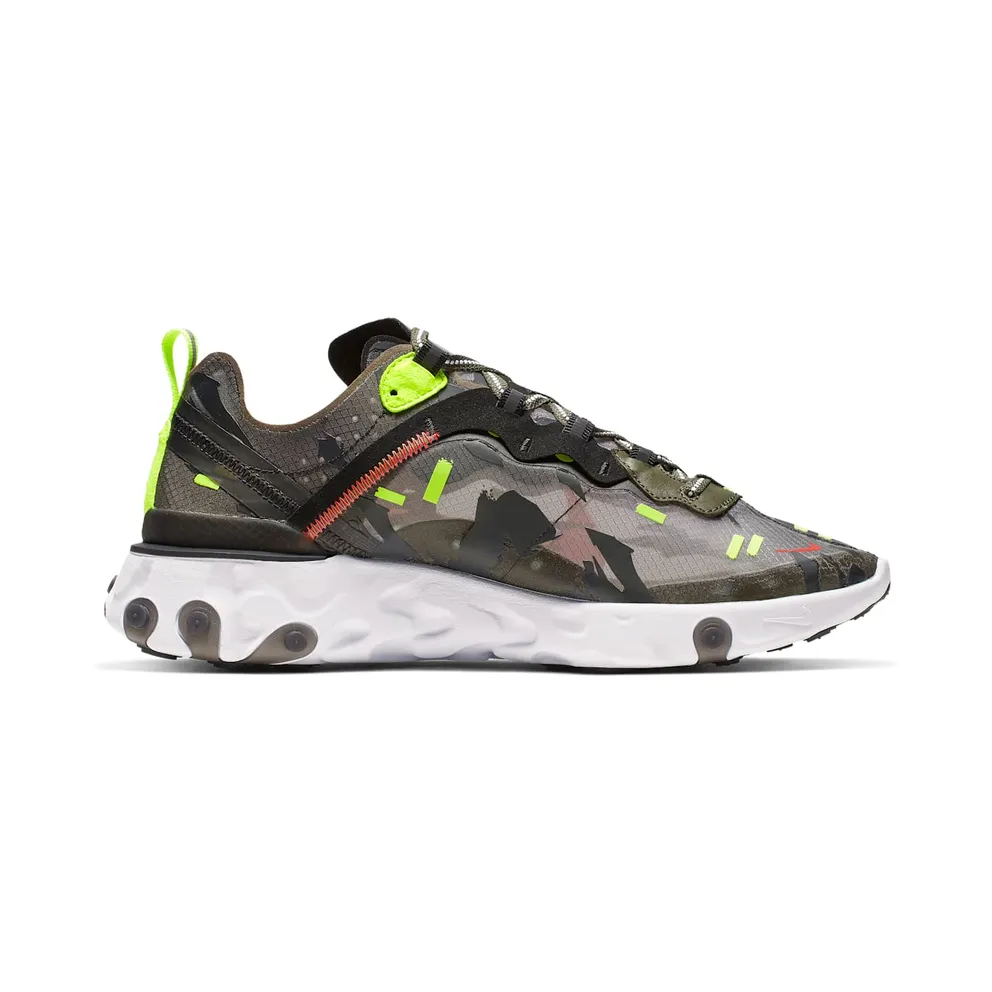 Nike React Element 87 Olive Camo (2019) (CJ4988-200)
