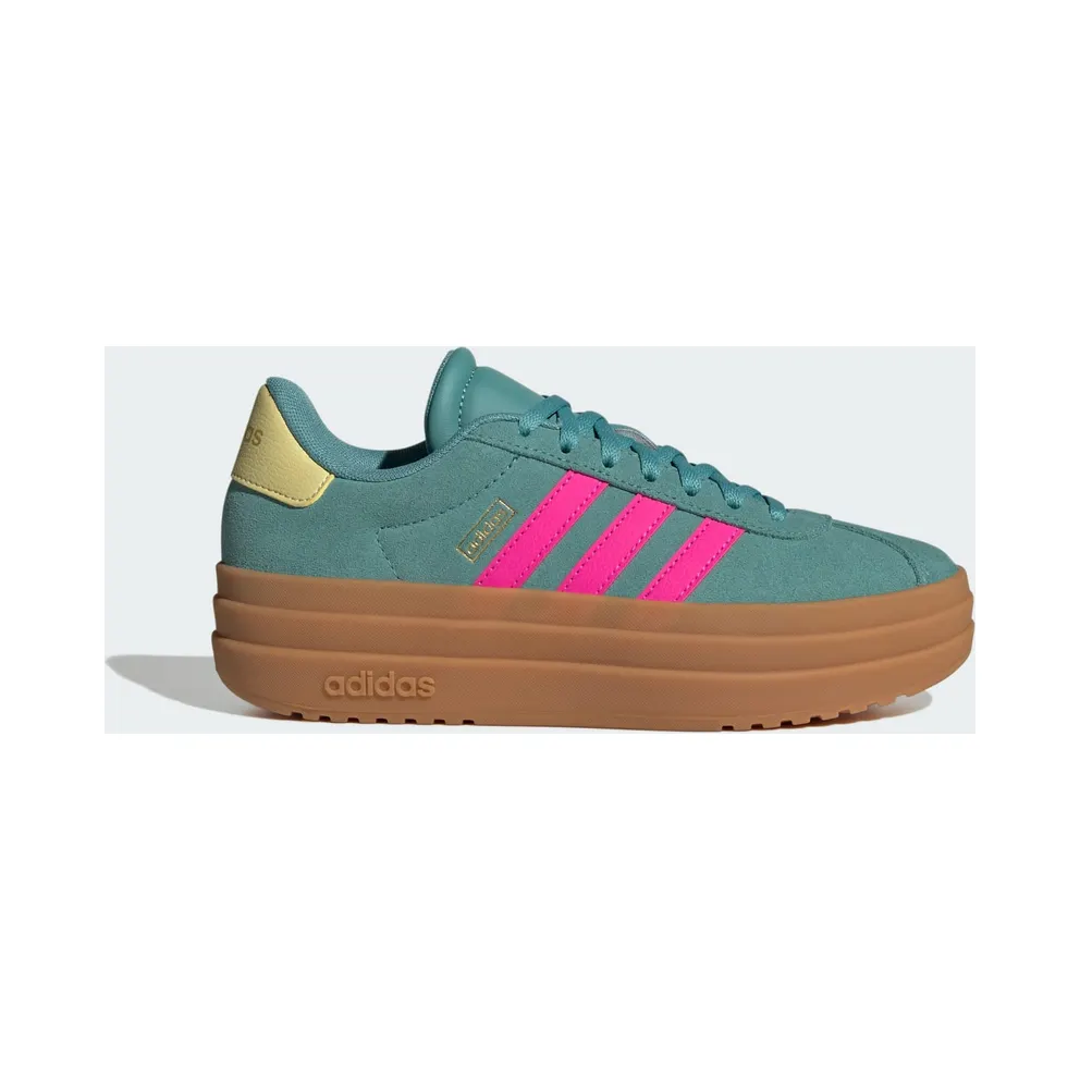 Adidas VL Court Bold Lifestyle Kids Powder Teal / Shock Pink / Powder Yellow (JQ4482)