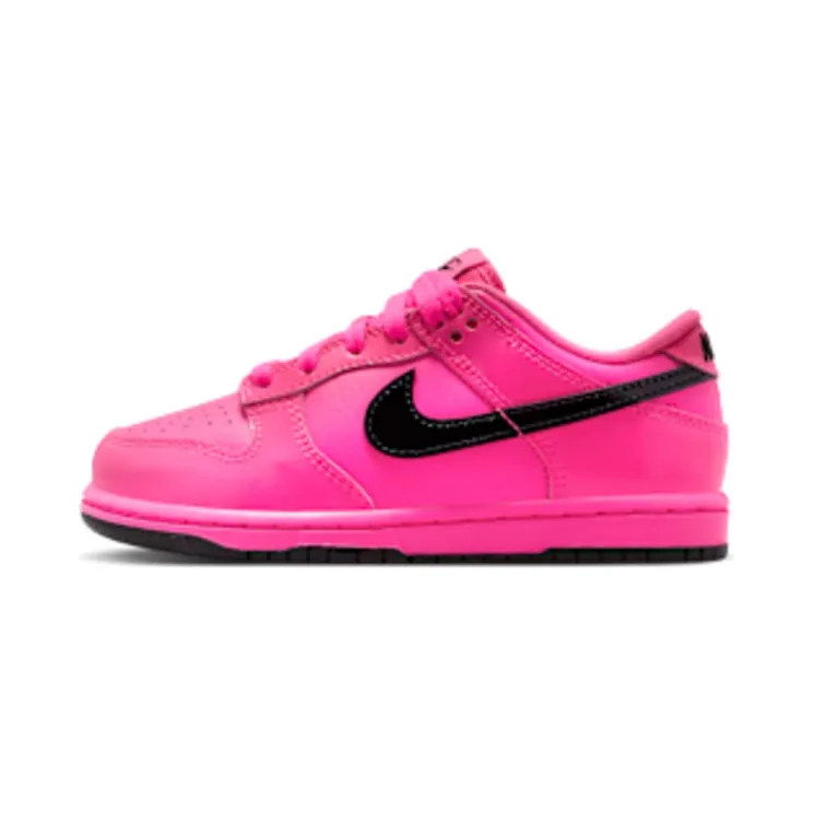 Nike Dunk Low SE Pink Blast Black Patent (IV2594-600)