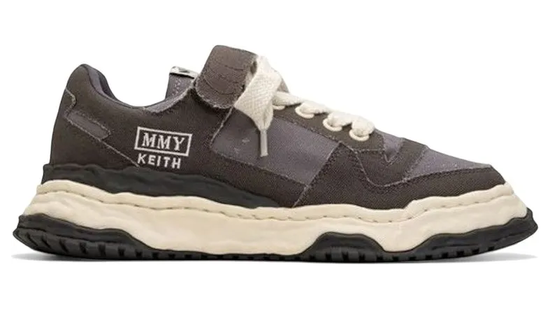 Maison Mihara Yasuhiro Keith OG Sole Canvas Low Grey (A13FW704-GRY)