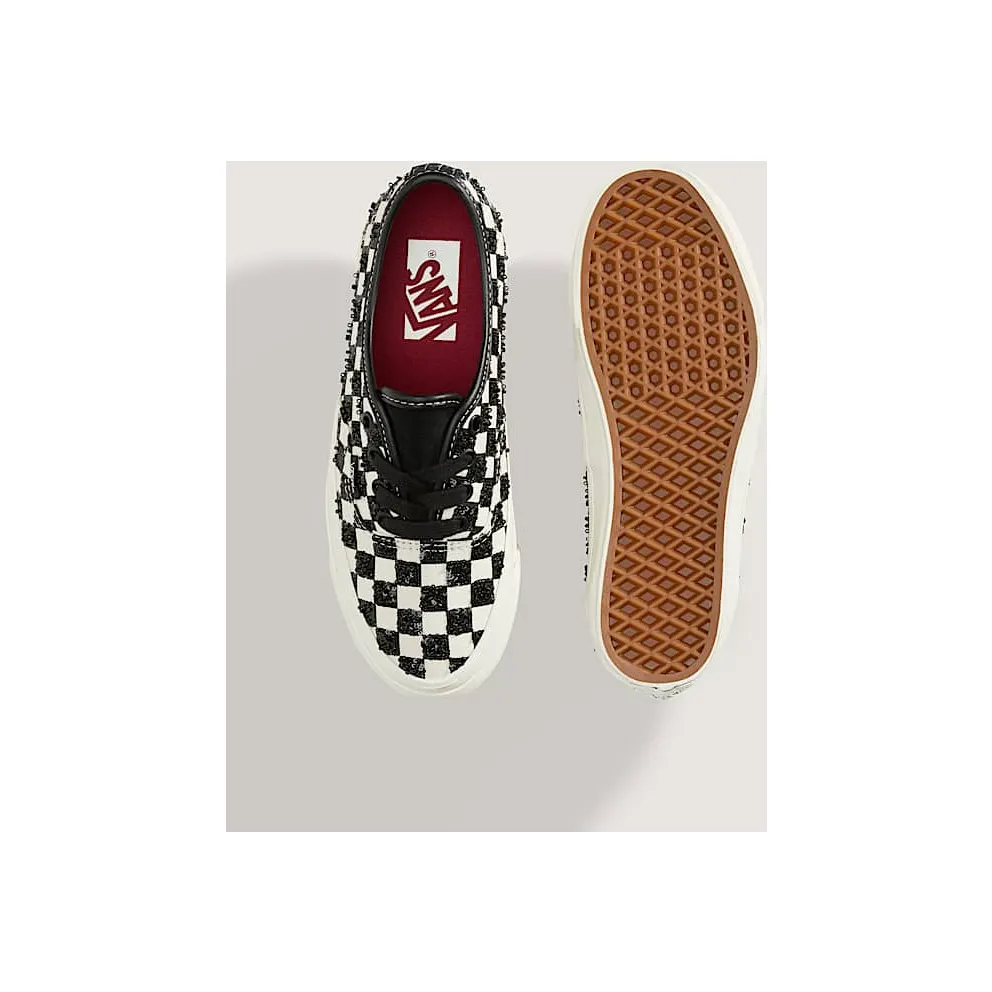 Vans Authentic sequin-embellished Checkerboard – Black (VN000DB8705)