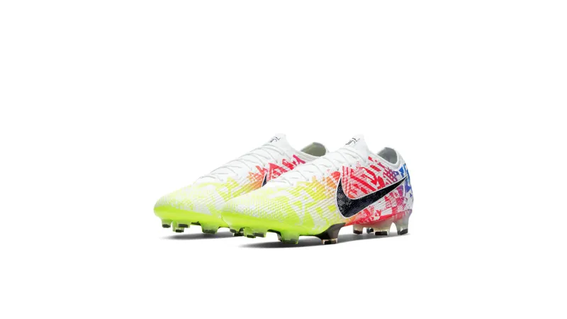 Nike Mercurial Vapor 13 Elite Neymar Jr FG Jogo Prismatico White/Racer Blue-Volt-Black (AT7898-104)