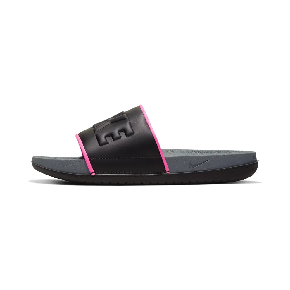 Nike WMNS Offcourt Icon Clash Dark Grey / Black / Pink Blast (BQ4632-004)