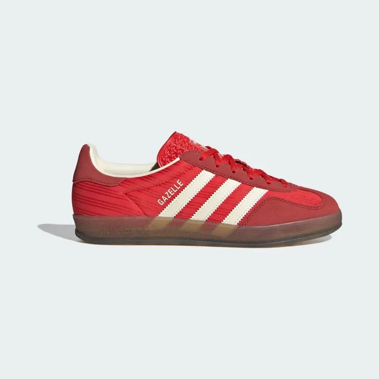 Adidas Gazelle Indoor Sneakers Red / Better Scarlet / Cream White (JS1411)