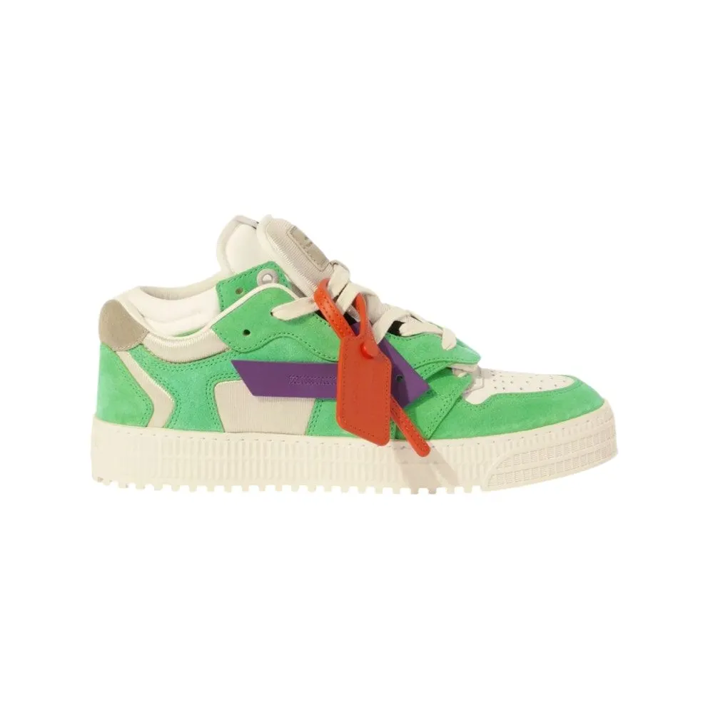 OFF-WHITE Floating Arrow Low Neon Green Purple (OMIA244S25LEA002 373A)