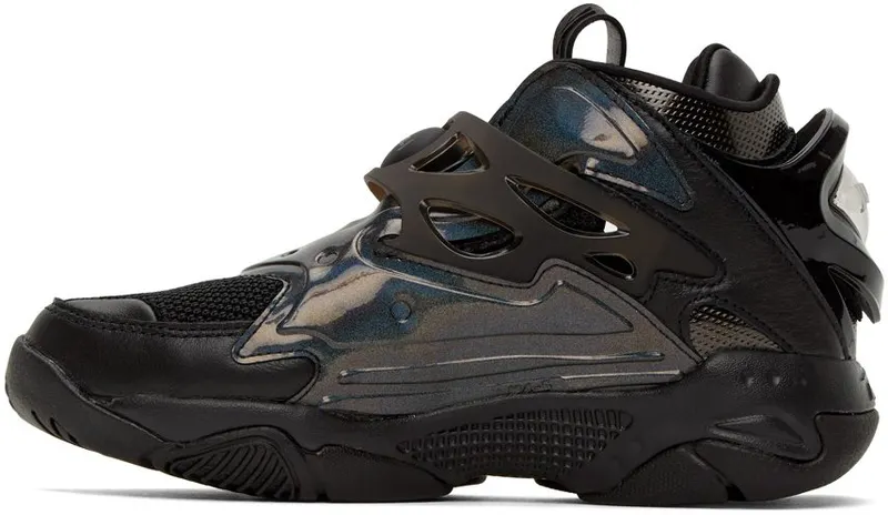 Reebok Pump Court JuunJ Black Black/Cold Grey 7-Black (Other Brands Reebok)