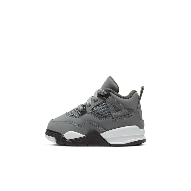 Air Jordan Nike AJ IV 4 Retro ‘Cool Grey’ (Toddler) (2019) (BQ7670-007)