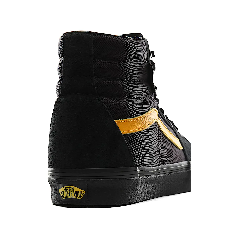 Vans Sk8-Hi Cordura Black Black/Yellow (VN0A4BV60IV)