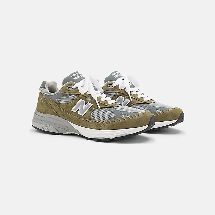 New Balance 993 MiUSA Covert Green Medium Gray (U993CG)