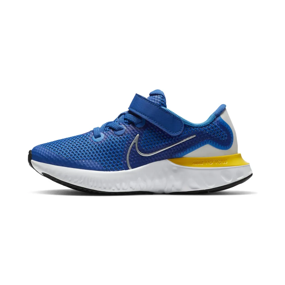 Nike Renew Run “Game Royal / Photo Blue / Black / Metallic Silver” (CT1436-408)