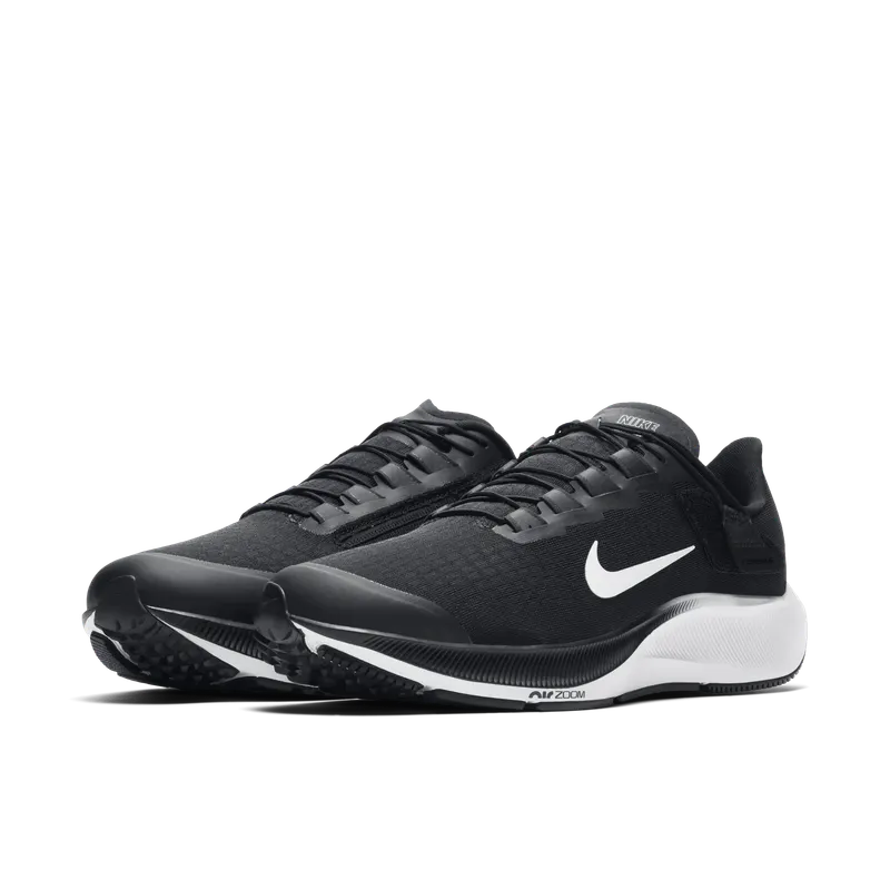 Nike Air Zoom Pegasus 37 FlyEase Running (Extra Wide) Black (CK8446-003)