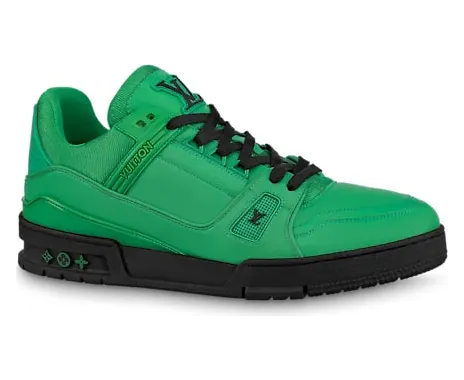 Louis Vuitton LV Trainer Green Black (1A9FI0)