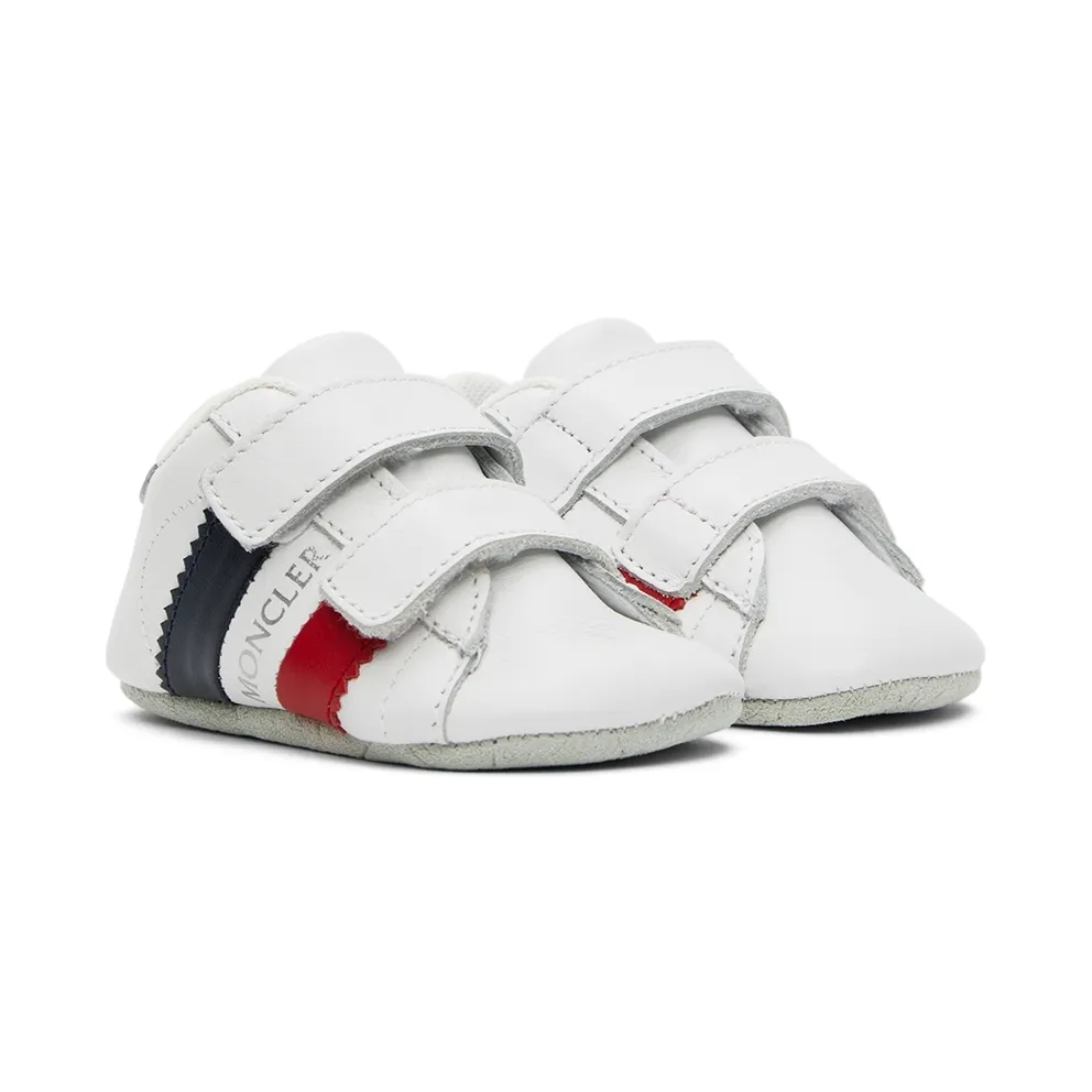 Moncler Enfant Baby White Stripe (H19514M7000001AD1)