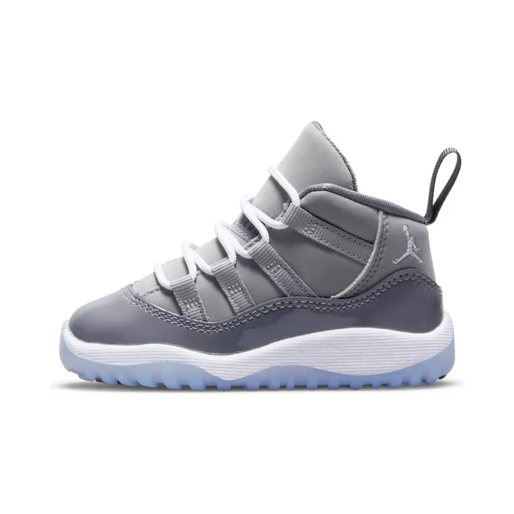 Air Jordan 11 Cool Grey (TD) – “Medium Grey / Multi-color / Multi-color” (378040-005)