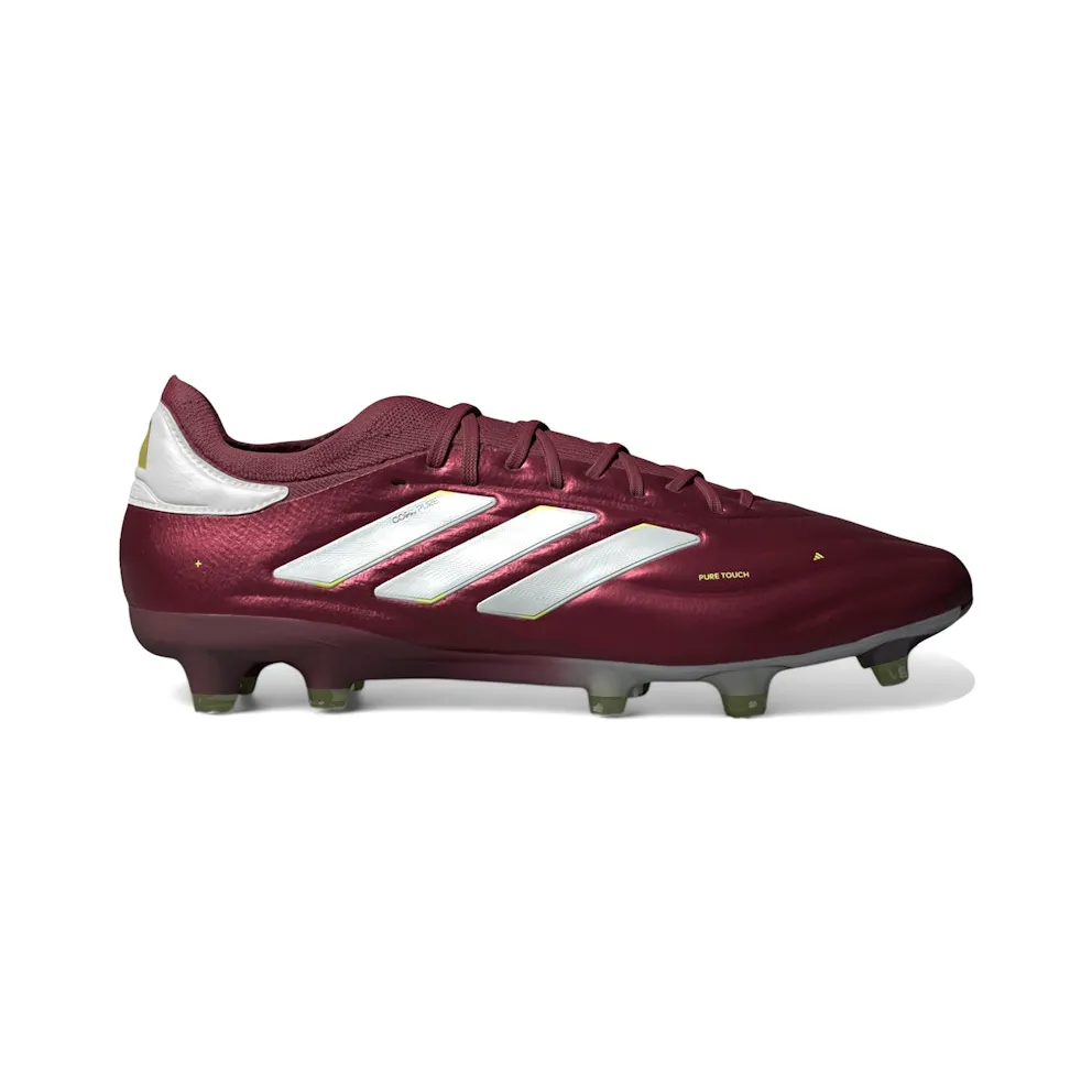 adidas Copa Pure II+ FG Shadow Red Cloud White Team Solar Yellow 2 (IE7485)