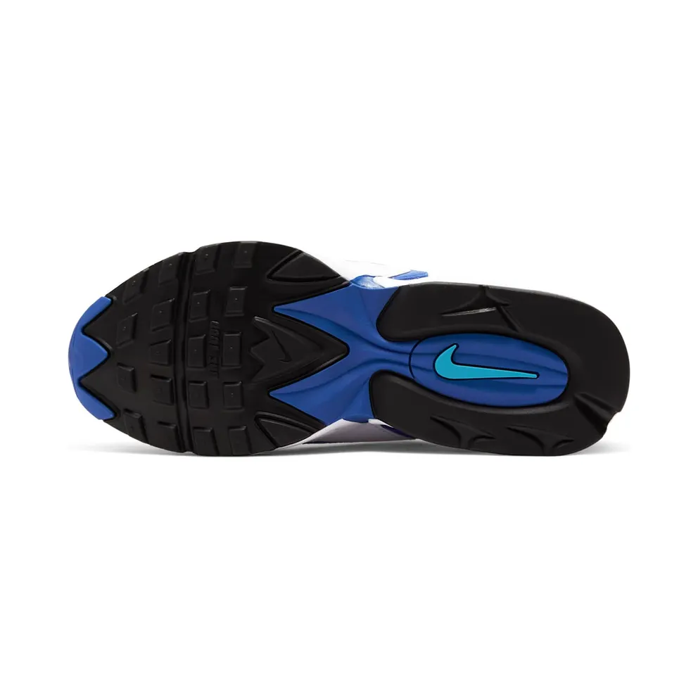 Nike Sportswear Air Max Triax 96 “White / Newport Blue / Black / Lagoon” (CQ4250-101)