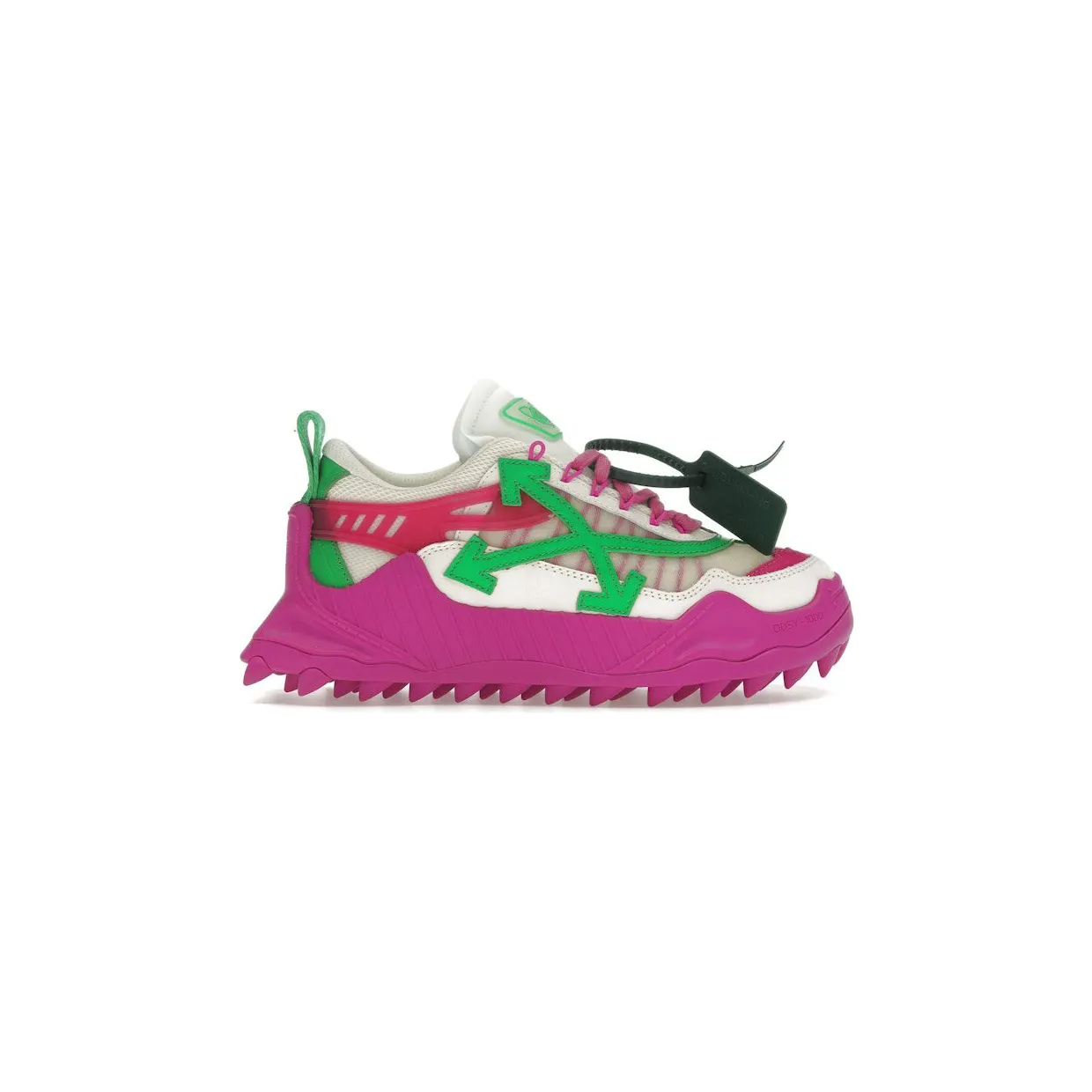 OFF-WHITE Odsy-1000 White Fuchsia Green (OWIA180S22FAB0015532) (2)