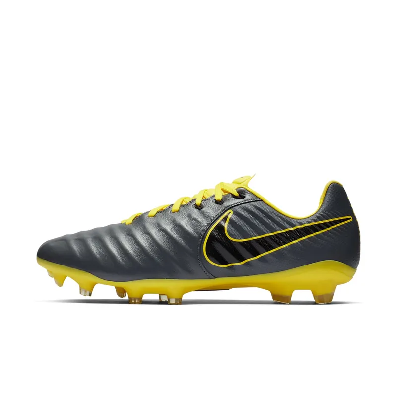 Nike Tiempo Legend 7 Pro FG Dark Grey Opti Yellow (AH7241-070)